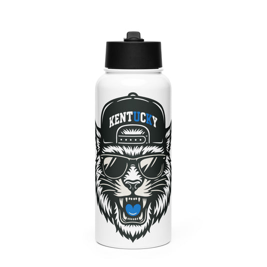 Kentucky BBN Wildcats Stainless Steel Water Bottle with Straw Lid – BBN Baby Fan Gear