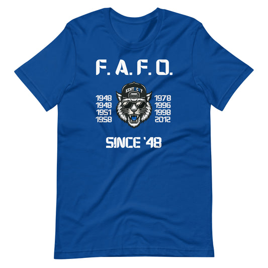 Kentucky BBN FAFO Unisex T-Shirt – White Letter Rivalry Design by BBN Baby